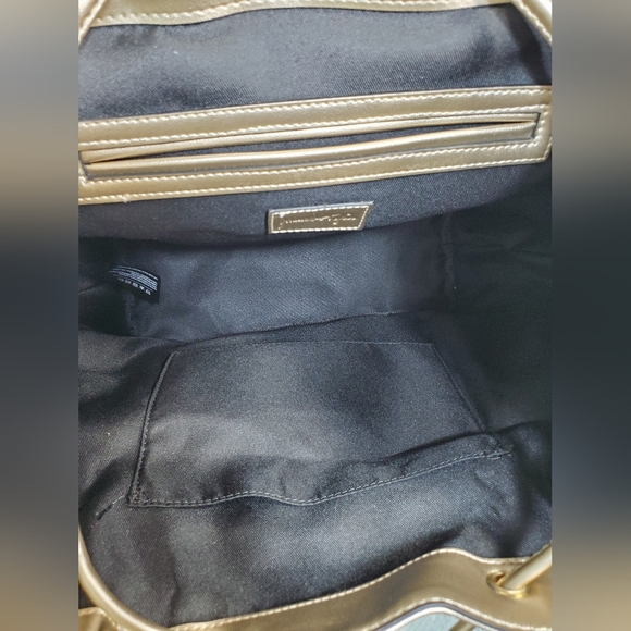 Kendell and Kyle Backpack Gold & Black Stars Backpack NWT - Picture 12 of 16